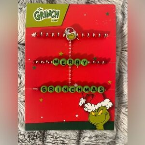 The Grinch “ Grinchmas “ Red and Green Bracelets